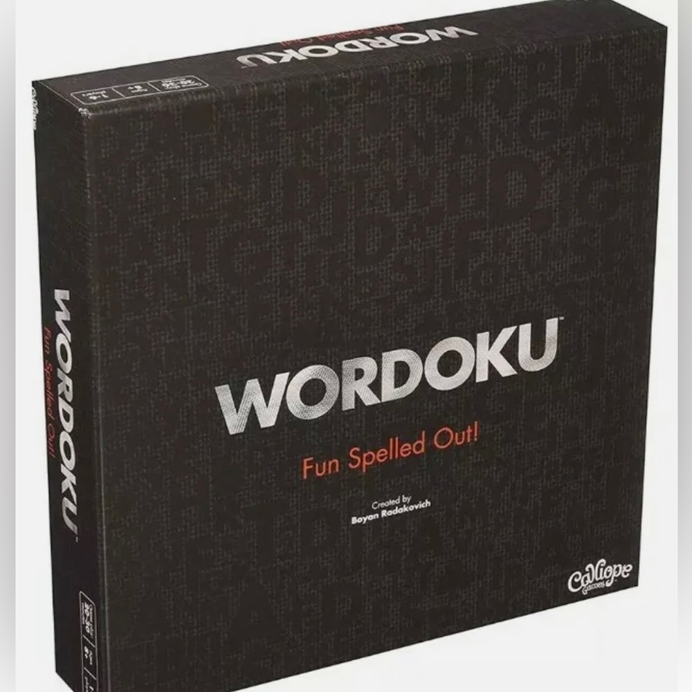 Wordoku Board Game NIB